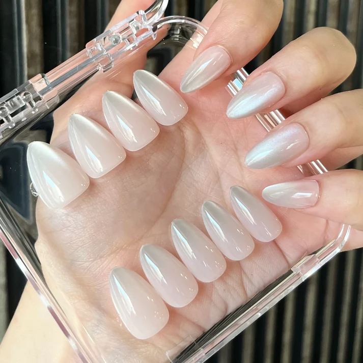HighGlams Pearl Gloss Press-On Nails